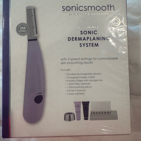 Michael Todd Beauty Sonic Dermaplaning System - Purple - Picture 1 of 4